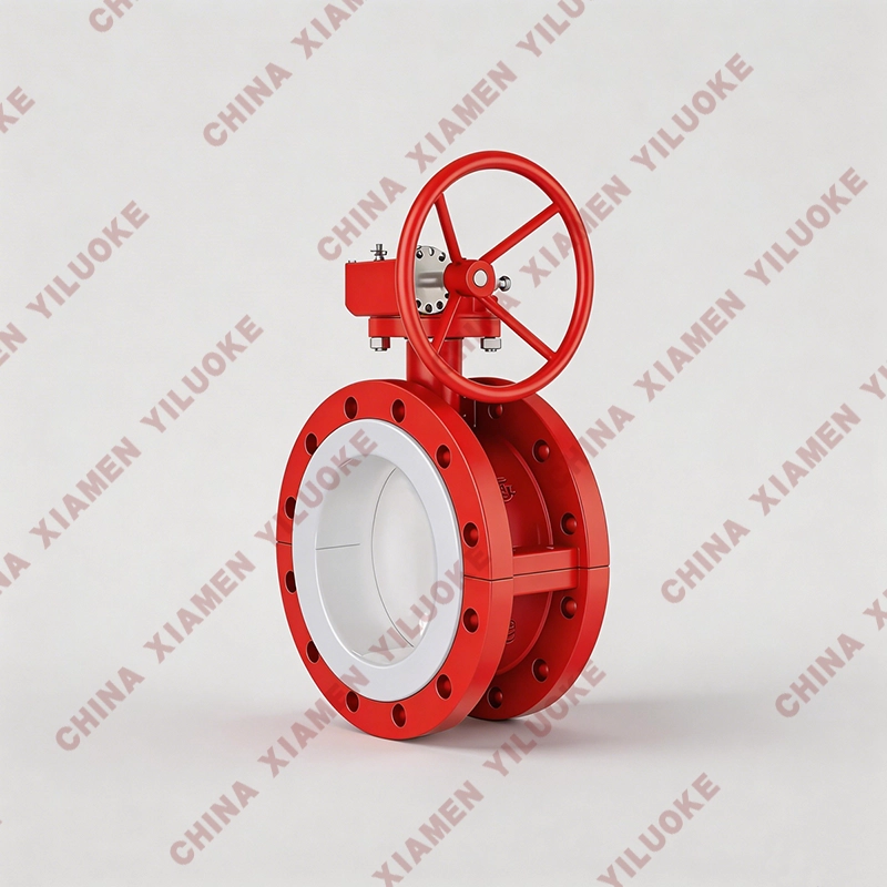PTFE-Lined Butterfly Valves Flanged PTFE‑Lined Butterfly Valve
